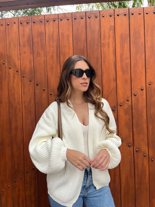 Cardigan Toscana - Crudo