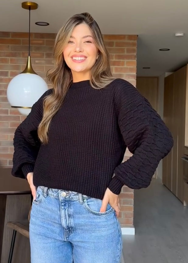 Suéter Venecia - Negro