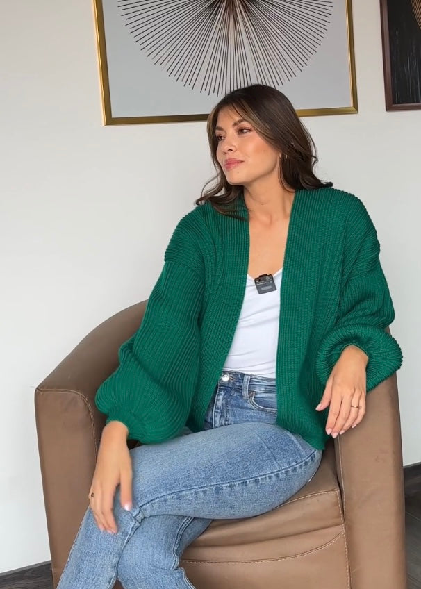 Cardigan Toscana - Verde