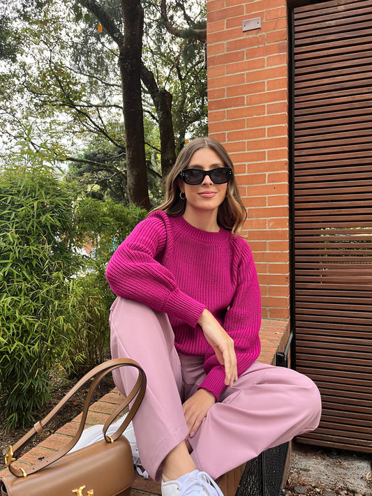 Suéter Luján - Magenta