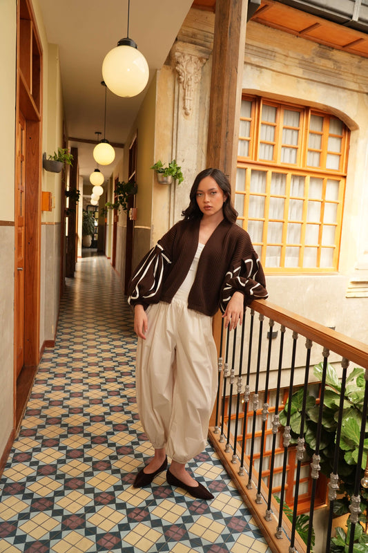 Cárdigan Empoderada - Chocolate