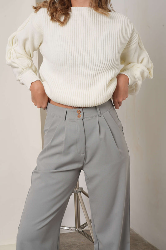 Pantalón Prenses - Gris