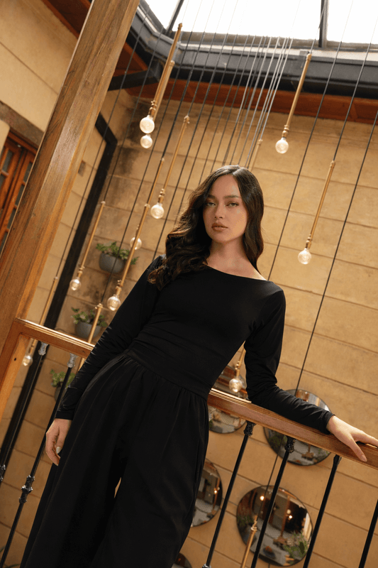 Top Esencial - Negro