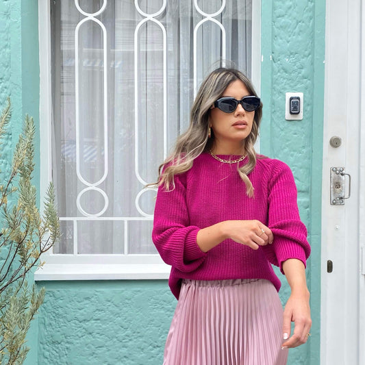 Suéter Luján - Magenta
